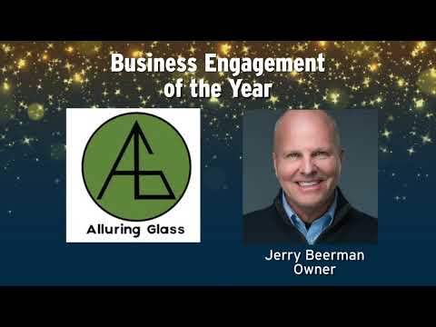 2022 Business Engagement of the Year - Alluring Glass