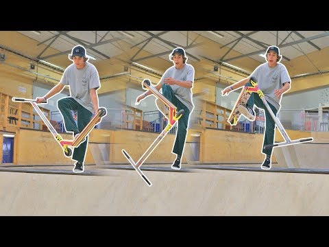 HOW TO FRONT FOOT IMPOSSIBLE ON A SCOOTER!