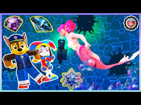 Chase’s Heroic Moment: Saving the Little Mermaid - 阿奇的英雄時刻：拯救小美人魚 Roblox 機器方塊