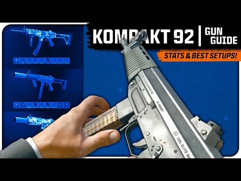 The Kompakt 92 has an Insane TTK Potential! | Stats & Best Attachment Setups!