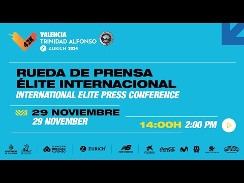 International elite press conference Valencia Marathon 2024