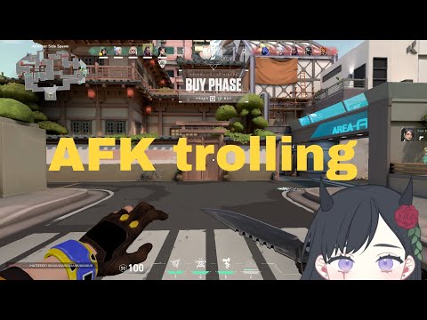 AFK trolling (envtuber)