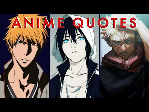 ANIME Quotes || Top 5 badass Anime Quotes | Anime Speech