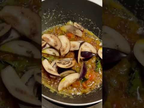 Dried prawns with eggplant & Tomatoes #viral #foodblogger #easyrecipe #foodreels #viralvideo #reels