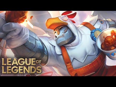 Chicken Galio Watches Over You | Galio Mid | S13 League of Legends