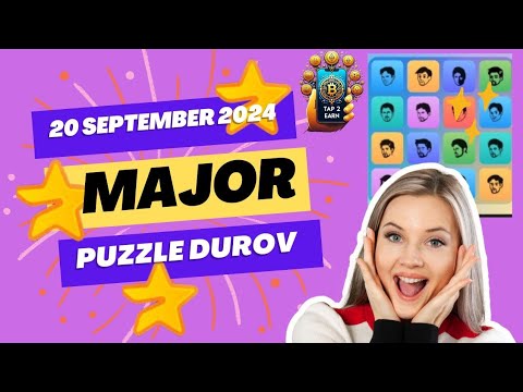 Major Coin Puzzle Durove 20 September 2024