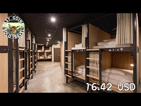 【Free soft drinks】Capsule hotel near JR🚅 Nagano station! 🛏🥤