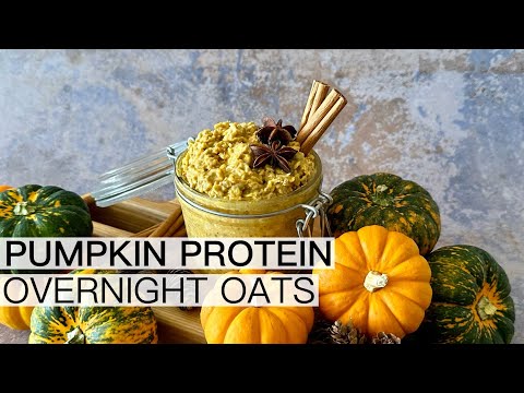 PUMPKIN PROTEIN OVERNIGHT OATS