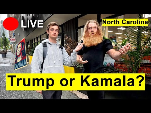 IRL Asking Swing State Voters who they are voting for | North Carolina