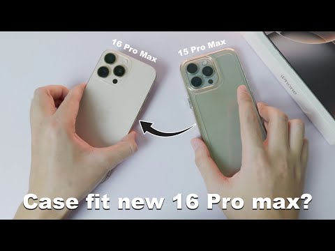 Will iPhone 15 Pro Max case fit iPhone 16 Pro Max?