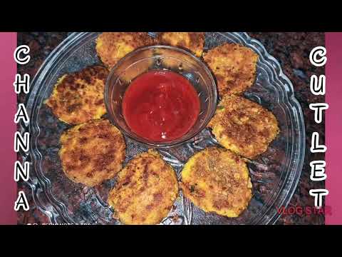 Channa Cutlet | Simple kondakadalai cutlet recipe