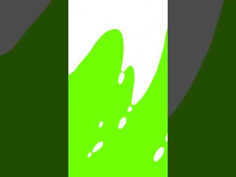 Greenscreen Transition of white Wave Moving Flashy | Painting Cartoon