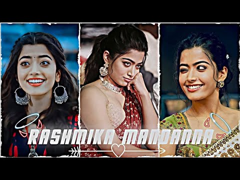 Transformation|| rashmika mandanna🔥Reels🥵 || 4k status ||  ALIGHT MOTION HDR🥵#shorts#viral