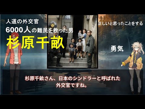 【もしも】6千人を救った外交官！杉原千畝 にインタビューできたら #難民 #ユダヤ #勇気 #戦争 #逸話 #偉人