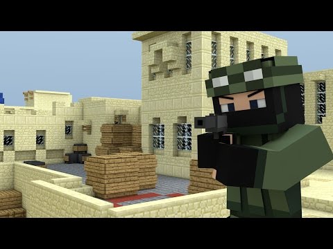 Minecraft動畫:反恐精英 Dust II - Counter Strike Parody