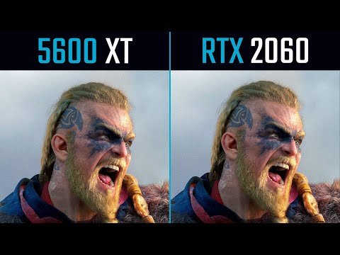 Assassin's Creed Valhalla RX 5600 XT vs. RTX 2060 | All Settings | 1080p