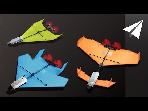 3 Paper Airplanes Work with (and without) POWERUP 4.0 — How to Make Viper, Hammerhead, Emperion One