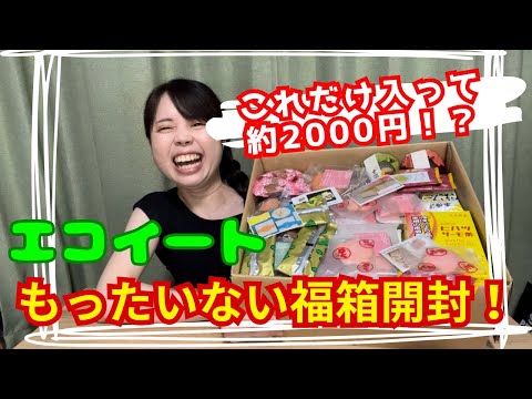 【これだけ入って2000円！？「もったいない福箱」レビューしてみた】もーりんのやってみよう！#93 【エコイート】