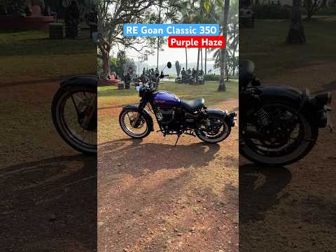 Royal Enfield Goan Classic 350 Purple Haze Colour 🔥🔥🔥