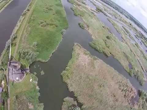 Second flight over Kinderdijk