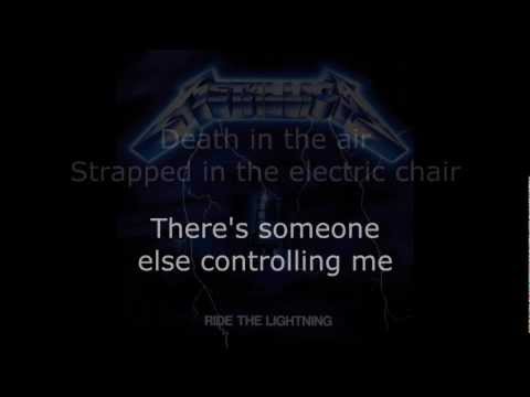 Metallica - Ride The Lightning Lyrics (HD)