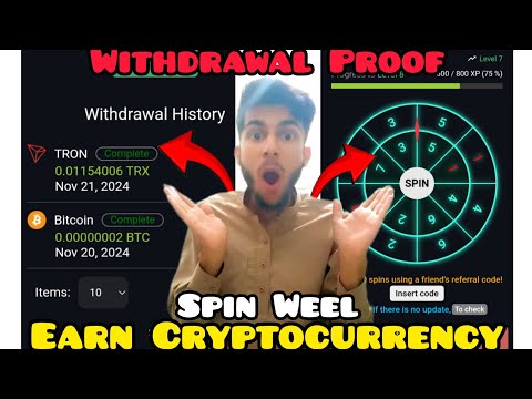 Withdrawal Proof Of Spincoin & Get Free BTC TRON SOLANA Instant Withdraw Free Crypto Online App