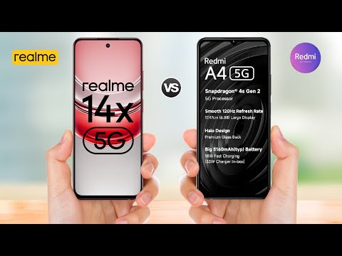 Realme 14x 5g vs Redmi A4 5g || Full Comparison