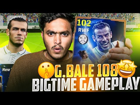 I PLAYED WITH G.BALE 108 RATED COOKING CRAZY DRIBBLES, SPEED🔥BIGTIME