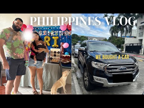 Philippines vlog: we bought a car and no more 2 under 2