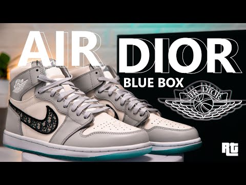 Dior x Air Jordan 1 High (Blue Box) Unboxing | On Feet | Full review