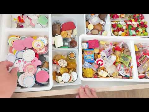 Miniature kitchen set installation ✨ASMR ✨Re-ment collection✨