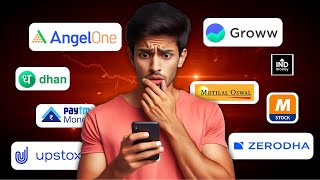 कौन सा App सबसे अच्छा है | Best Trading App in 2024 | Top 10 Brokers Comparison [ Zerodha Vs Groww ]