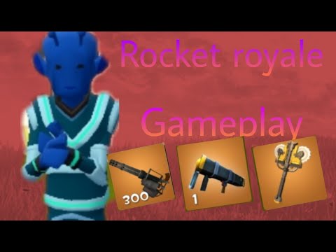 Rocket royale - gameplay & des armes légendaires