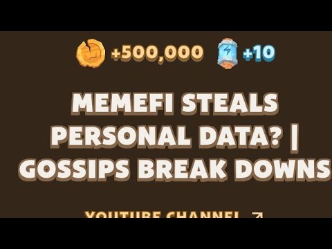 MemeFi steals personal data? | Gossips Break downs | Meme Fi Code Today |