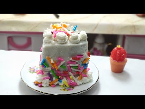 cake banana recipe।। Mini Chocolate Cake design। Cake Miniature।।