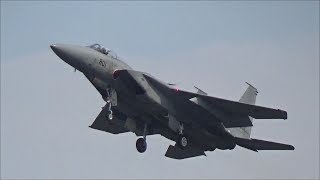 【明野駐屯地航空祭】飛実のF-15J・F-2A飛行展示