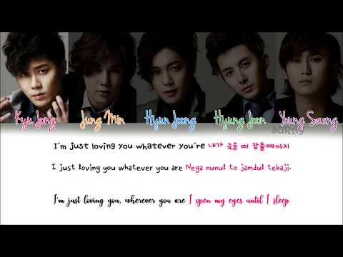 SS501 – Everything (Han/Rom/Eng) Color Coded Lyrics