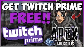 Apex Legends - How To Get Twitch Prime Rewards without having Twitch Prime!