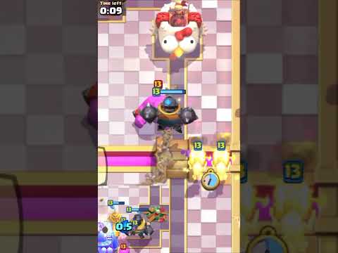 Insane Counter Push with 4 Mega knights #clashroyale