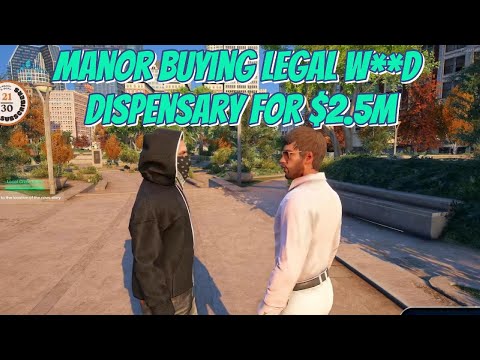 Sparky Meets Nino About NEW LEGAL W**D DISPENSARIES | NoPixel 4.0 GTA RP