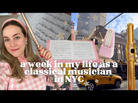 Vlog: life as a musician 🎶 | orchestra & chamber rehearsals, attending a concert, fall in NYC 🍂 🗽