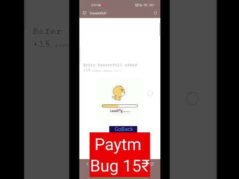 🤣 15₹ + 15₹ Unlimited Paytm BUG | new earning app today shorts