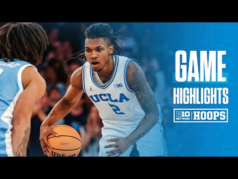 North Carolina vs. UCLA | Highlights | Big Ten Men's Basketball | 12/21/2024