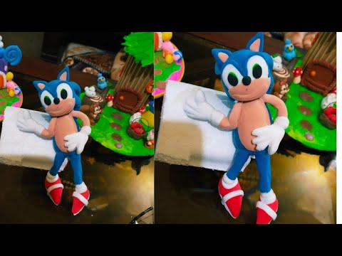 DIY Clay Sonic | Step-by-Step Sonic the Hedgehog Clay Model Tutorial