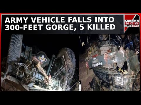 Jammu & Kashmir: 5 Soldiers Killed As Army Vehicle Falls Into 300-Feet Gorge In Poonch | Top News