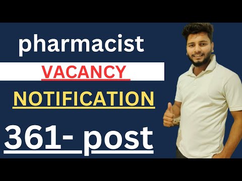 UPSSSC Recruitment 2024 || Pharma Government Jobs Total -361 Posts || UPSSSC Junior Analyst Vacancy