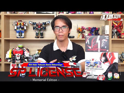 [TMT][1748] Giới thiệu SP License Memorial Edition! Tokusou Sentai Dekaranger! 特捜戦隊デカレンジャー (4k)