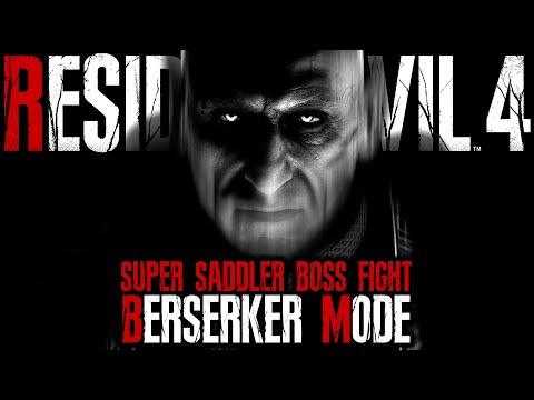 Everyman vs A Fortress & Saddler Final Boss Fight | Resident Evil 4 Remake Berserker Mod ENDING