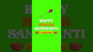 "Happy Makar Sankranti Wishes: Green Screen Text Animation!" #festivevibes #festiveseason #festival