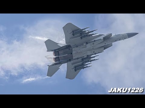 2 INSANE DEMOS!! F-15 Advanced Eagle Demo's Spirit of St. Louis Air Show 2024 (Sunday)